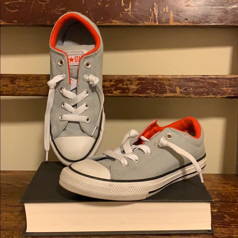 Converse Grey All Star Low Top Street Ox Sneakers